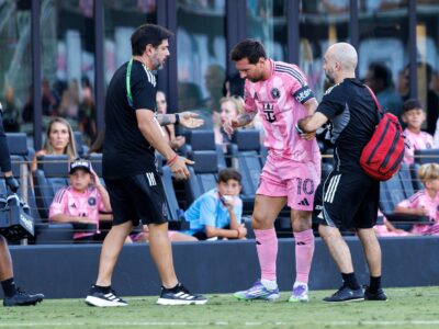 Messi se perderá el derbi de Florida por lesión muscular