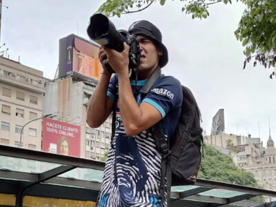 Justicia argentina reconstruye escena clave en caso del fotógrafo herido durante protesta