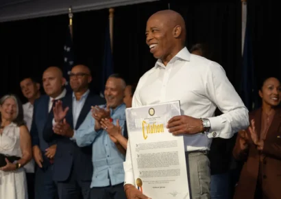 “Nací en Alabama, pero soy un dominicano”: palabras de Eric Adams antes del desfile