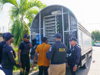 Migración reporta detención de 1,343 haitianos indocumentados y repatriación de 1,413