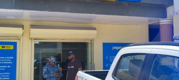 Asaltan sucursal de Vimenca Western Union en Bávaro y roban más de RD$800 mil