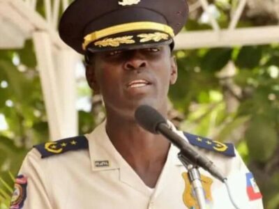 Haití designa nuevo jefe policial interino para enfrentar avance de bandas armadas
