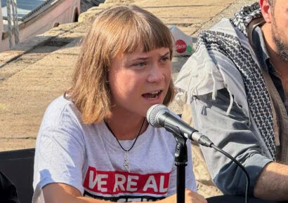 Greta Thunberg zarpa desde Barcelona para llevar ayuda humanitaria a Gaza