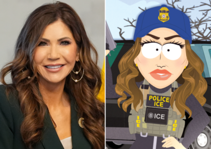 Kristi Noem critica a ‘South Park’ por burlarse de ella en episodio sobre ICE