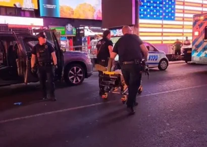 Tres heridos y un menor detenido tras tiroteo en Times Square