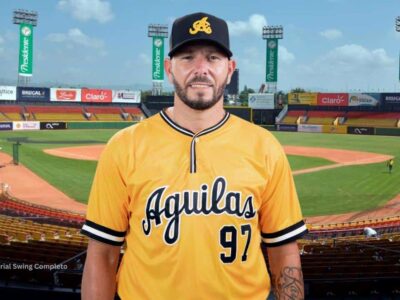 Yunesky Maya regresa a las Águilas Cibaeñas como coach de bullpen para la temporada 2025-2026