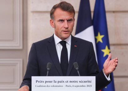 Macron: Reconocer el Estado palestino es clave para aislar a Hamás