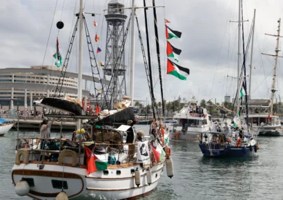Flotilla Sumud denuncia ataque con dron a uno de sus buques en puerto tunecino
