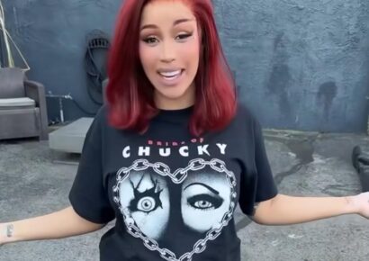 Cardi B promociona su nuevo CD en la calle y bromea sobre pagar a sus abogados