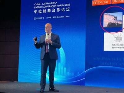 José Balaguer expone los retos del sistema eléctrico dominicano en el Foro de Cooperación Energética China–América Latina 2025