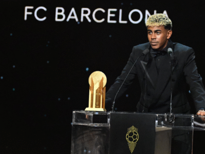 Lamine Yamal gana por segundo año el Trofeo Kopa y el Golden Boy 2025