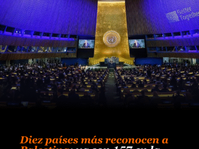 Diez países más reconocen a Palestina; ya son 157 en la ONU