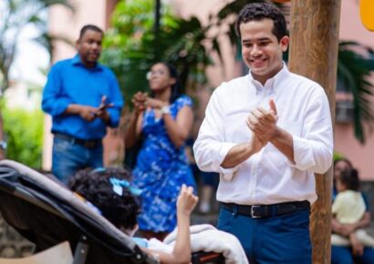 Senador Omar Fernández entrega parque inclusivo para niños con discapacidad en el Distrito Nacional