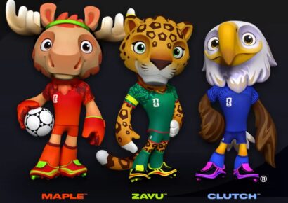 Presentan a Maple, Zayu y Clutch, las mascotas de la Copa Mundial de la FIFA 26
