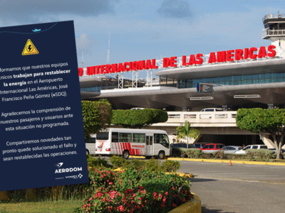 AILA restablece operaciones tras corte eléctrico que afectó vuelos y servicios este domingo