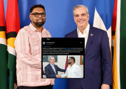 Abinader felicita a Irfaan Ali por victoria en elecciones de Guyana