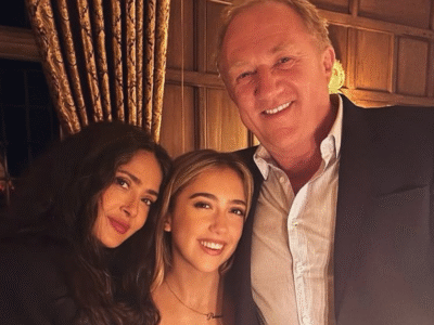 Salma Hayek celebra los 18 años de su hija Valentina al ritmo del merengue y con un emotivo mensaje