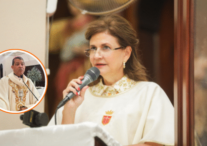 Vicepresidenta Raquel Peña responde a críticas del obispo de La Vega sobre corrupción política