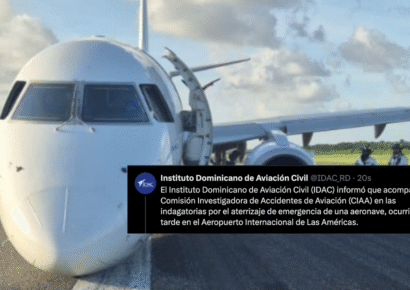 IDAC acompaña investigación sobre aterrizaje de emergencia de vuelo de prueba en Las Américas