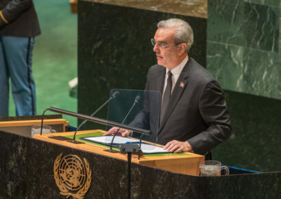 Abinader pide renovar misión en Haití y respalda propuesta para combatir pandillas