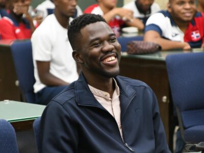 Luisito Pie es electo presidente de la Comisión de Atletas del COD