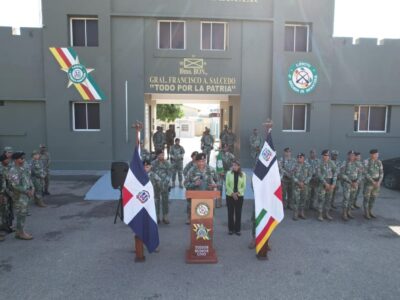 Nuevo comandante asume el Décimo Batallón del Ejército en Dajabón