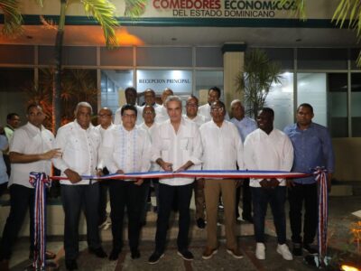 Abinader inaugura 13 comedores económicos en diversas comunidades del país