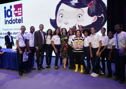 Indotel y Primera Dama presentan primeros cuentos dominicanos sobre ciberseguridad infantil en la FILSD 2025