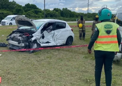 Canadiense de 77 años fallece en accidente en el Boulevard Turístico del Este
