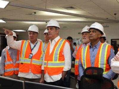 Abinader supervisa planta Energas 4 en San Pedro de Macorís