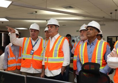 Abinader supervisa planta Energas 4 en San Pedro de Macorís