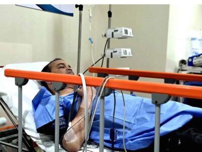 Cantante Alex Bueno fue ingresado de emergencia en un centro de salud tras sufrir un episodio de hipoglucemia