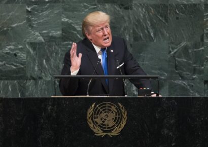 ¡Vaya! Trump no está de suerte en la ONU: teleprompter y escalera mecánica fallan durante su intervención
