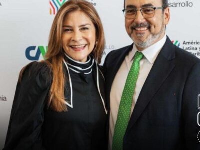 Presidente del CAF resalta liderazgo de Carolina Mejía en presentación del Informe de Economía y Desarrollo