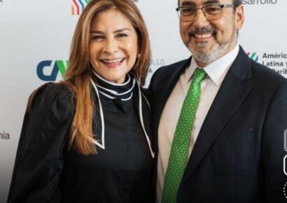 Presidente del CAF resalta liderazgo de Carolina Mejía en presentación del Informe de Economía y Desarrollo