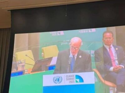 Max Puig destaca que RD supera meta de reducción de emisiones con fondos propios y presenta nuevos compromisos climáticos