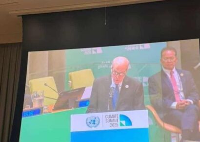 Max Puig destaca que RD supera meta de reducción de emisiones con fondos propios y presenta nuevos compromisos climáticos