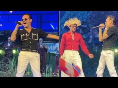 Marc Anthony emociona al Coliseo de Puerto Rico con “Preciosa” junto a Bad Bunny en cierre de residencia