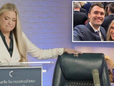 Viuda del activista conservador Charlie Kirk promete continuar la labor de su esposo