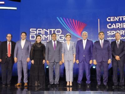 Vicepresidenta Raquel Peña presenta oficialmente los XXV Juegos Santo Domingo 2026
