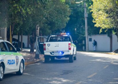 Abinader pasa la noche en la Casa Presidencial de Santiago