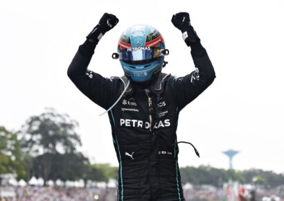 Russell se adueña de la pole en Singapur y Mercedes desafía el dominio de McLaren