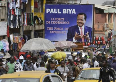 Camerún inicia elecciones presidenciales mientras Paul Biya busca un octavo mandato