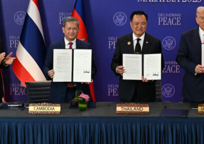 Trump celebra un “acuerdo histórico” que pone fin al conflicto entre Tailandia y Camboya