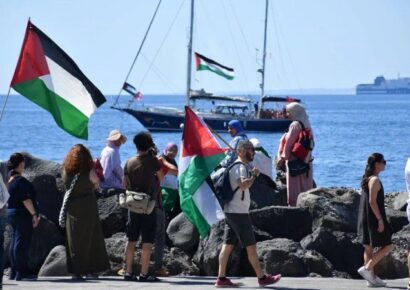 Israel intercepta flotilla humanitaria rumbo a Gaza con Greta Thunberg a bordo