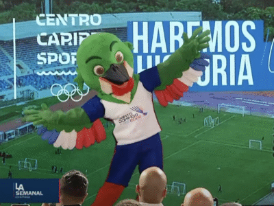 “Colí” es presentada como la mascota oficial de los Juegos Santo Domingo 2026