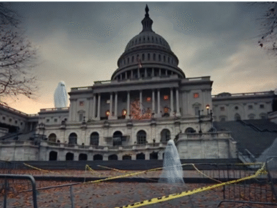 Casa Blanca publica video del Capitolio lleno de fantasmas como burla por el cierre de Gobierno