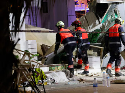 Derrumbe en restaurante Jamile deja una víctima fatal y cinco heridos en São Paulo