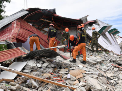 Terremoto potente de magnitud 6,9 sacude Filipinas y deja al menos 69 muertos