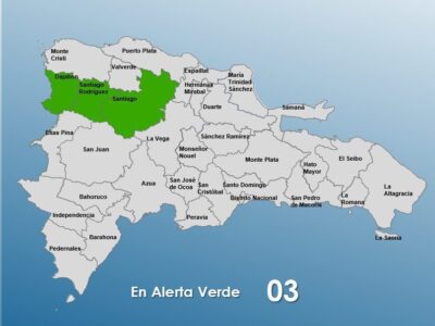 COE coloca tres provincias en alerta verde por vaguada y advierte sobre posibles inundaciones